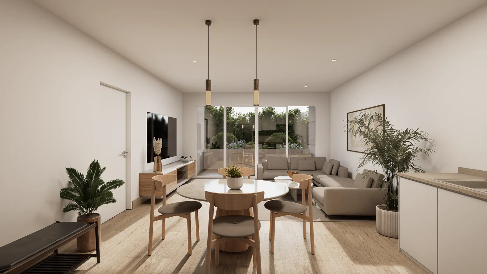 Visualisierung Wohnung 1